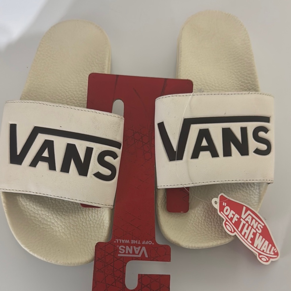 Vans White Sandals Iconic Style